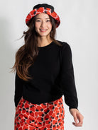 BERTA bucket hat Strawberry - Lesley Evers - 23 - HG100 - W3 - Best Seller - bucket hat