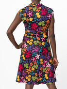 BETSY dress Backyard Flowers - Lesley Evers-Best Seller-betsy-Dress