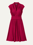 BETSY dress Burgundy - Lesley Evers-Best Seller-betsy-Dress
