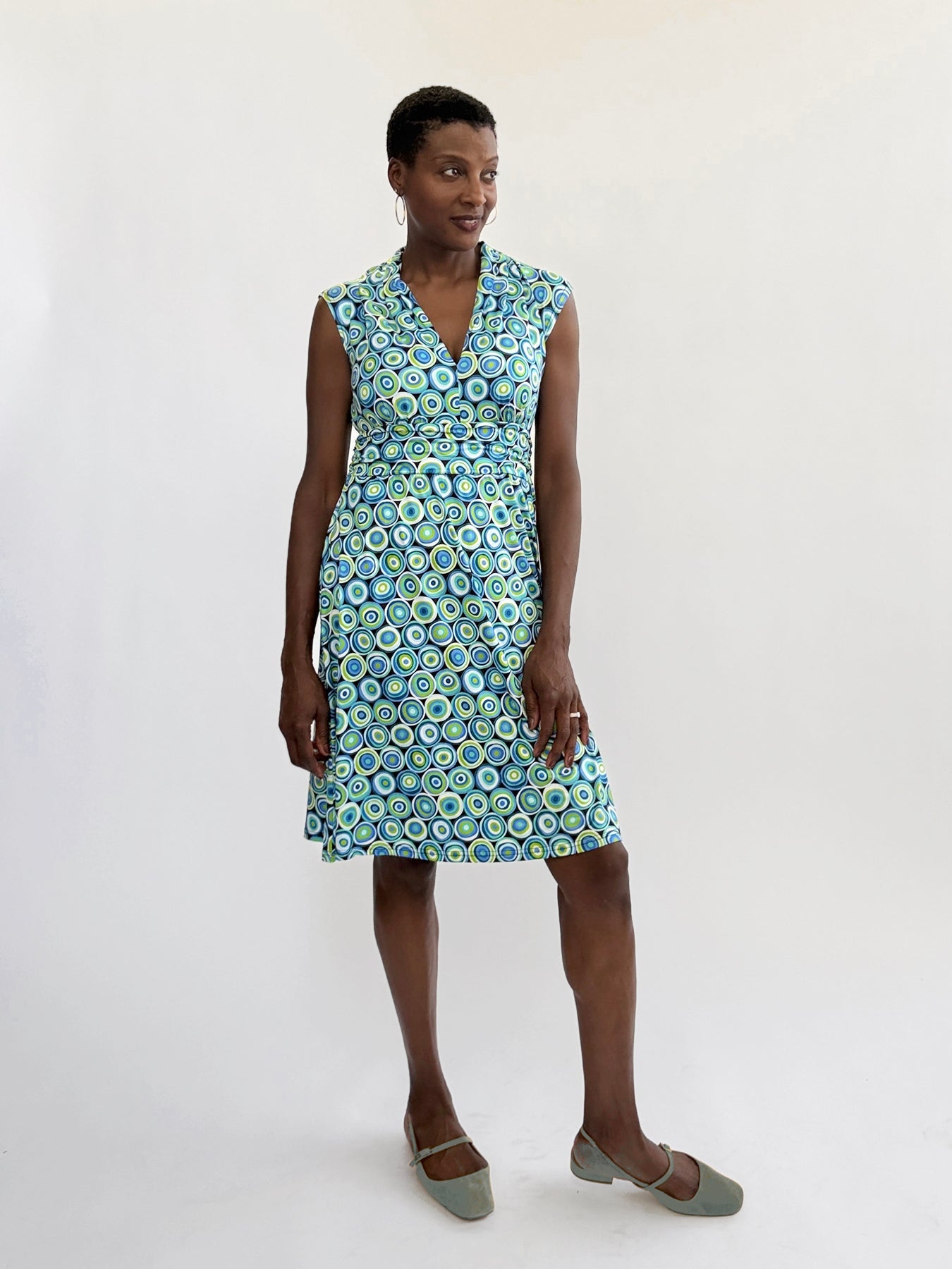 BETSY dress Pismo Blue - Lesley Evers-Best Seller-betsy-Dress