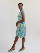 BETSY dress Pismo Blue - Lesley Evers-Best Seller-betsy-Dress