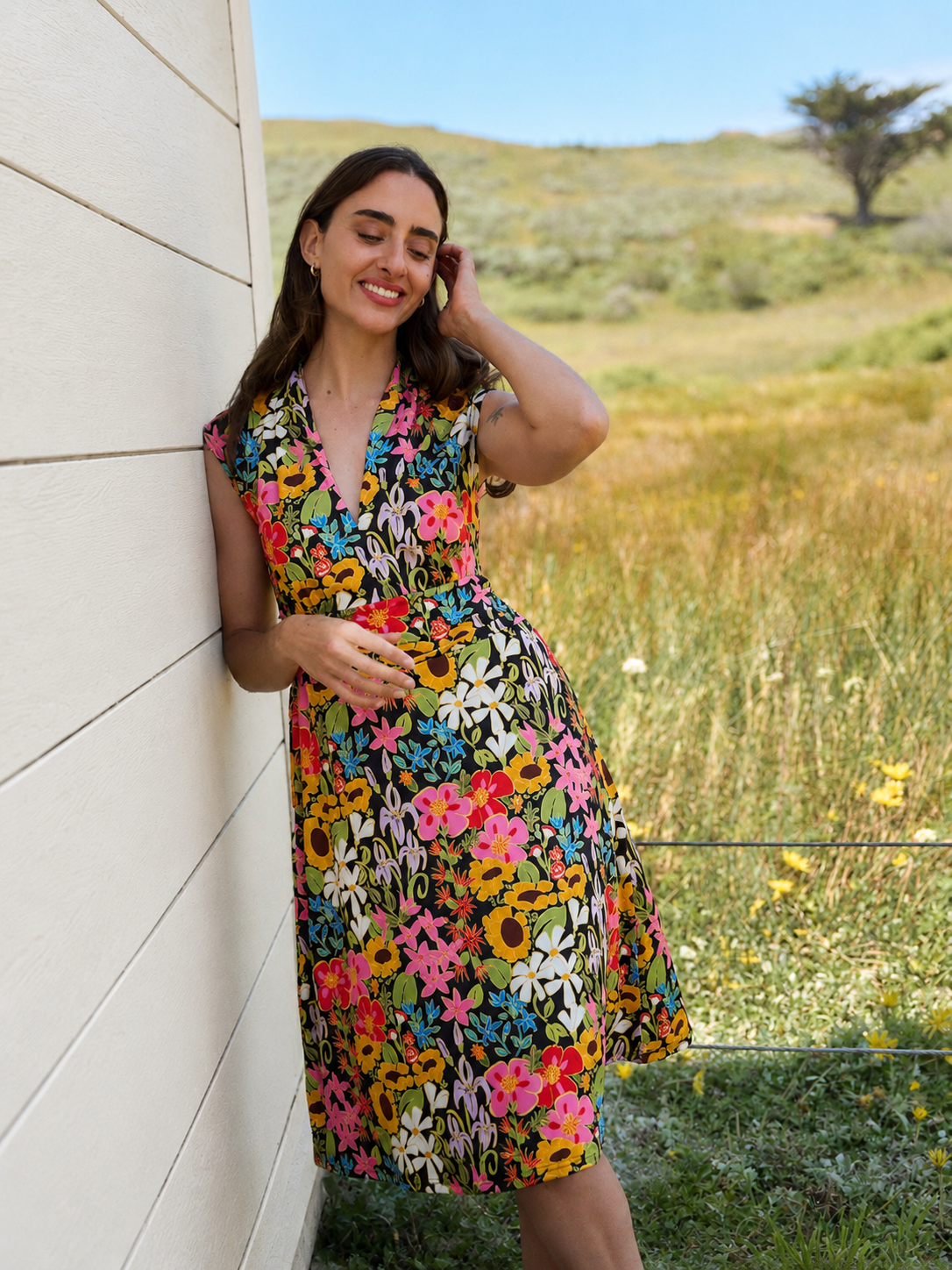 BETSY dress Whimsy - Lesley Evers-Best Seller-betsy-Dress