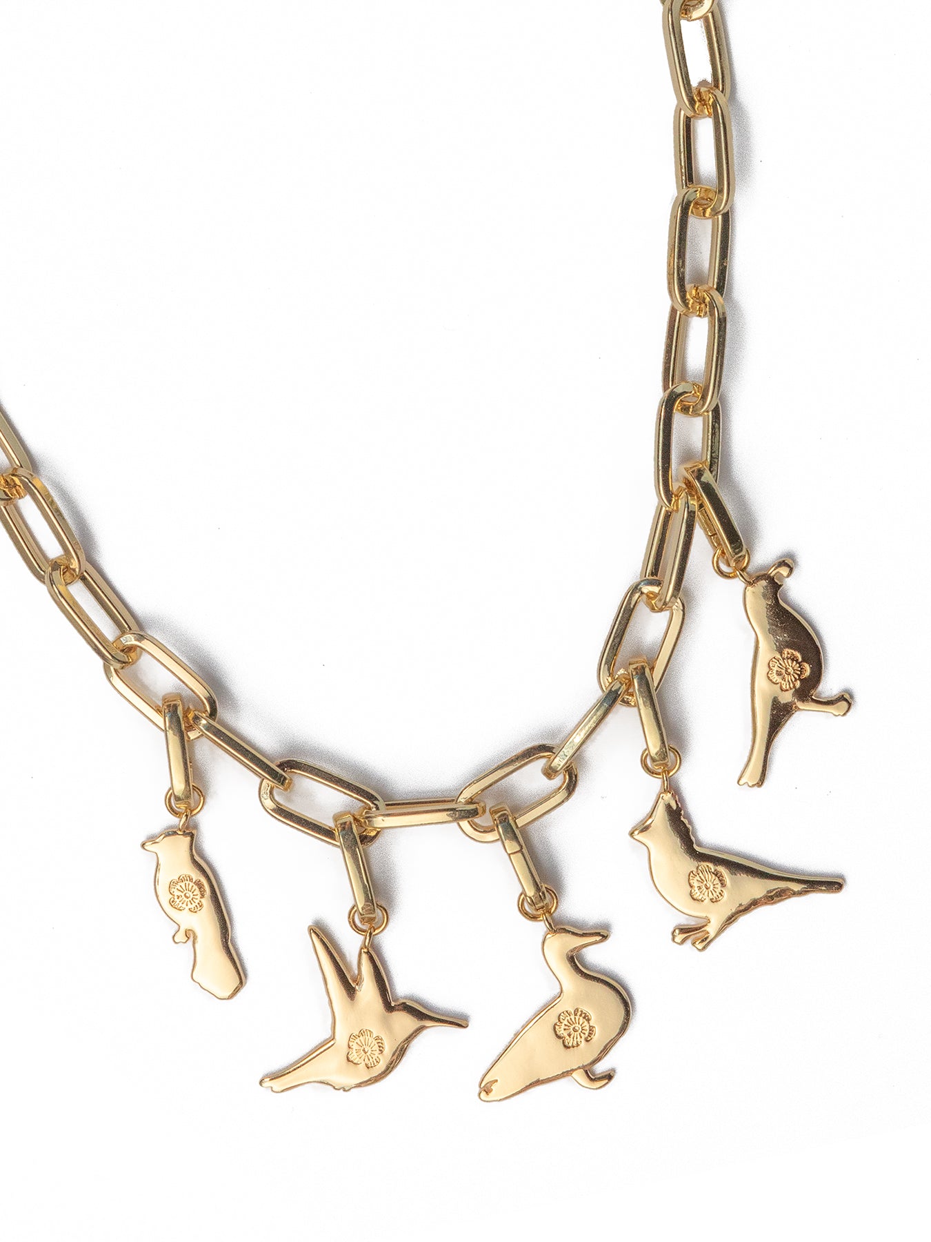 Bird Charm Necklace - Lesley Evers - Accessories - accessory - outfit 10