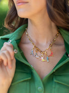 Bird Charm Necklace - Lesley Evers - Accessories - accessory - outfit 10