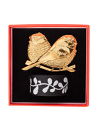 BIRDS Belt Buckle with Fern Belt Strap - Lesley Evers - Accessories - accessory - Shop