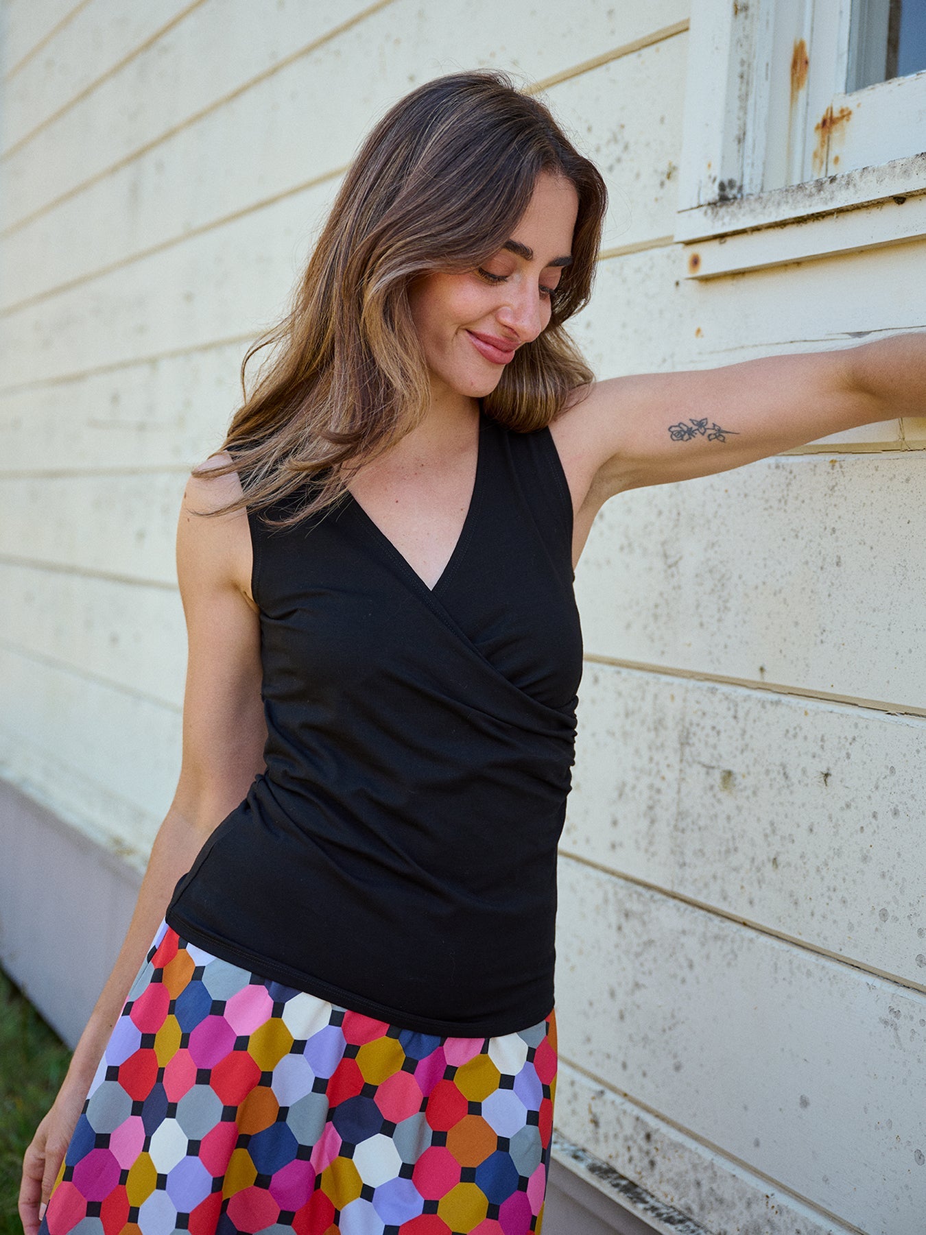 BOBBI top Black - Lesley Evers - Black - BOBBI - Top