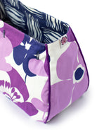 BONNIE cover Basket Weave Navy & Purple Floral - Lesley Evers - Accessories - birds - Bonnie cover