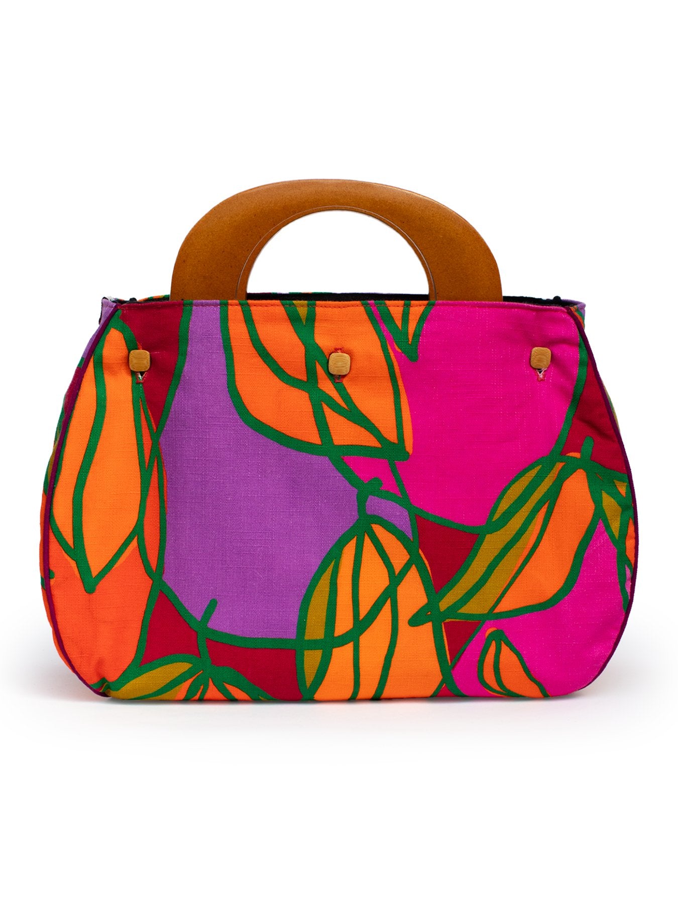 BAG COVER Pears Pink & Black – Lesley Evers