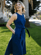 BROOKE dress Navy - Lesley Evers - Dress - new - Shop