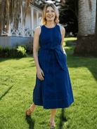 BROOKE dress Navy - Lesley Evers - Dress - new - Shop