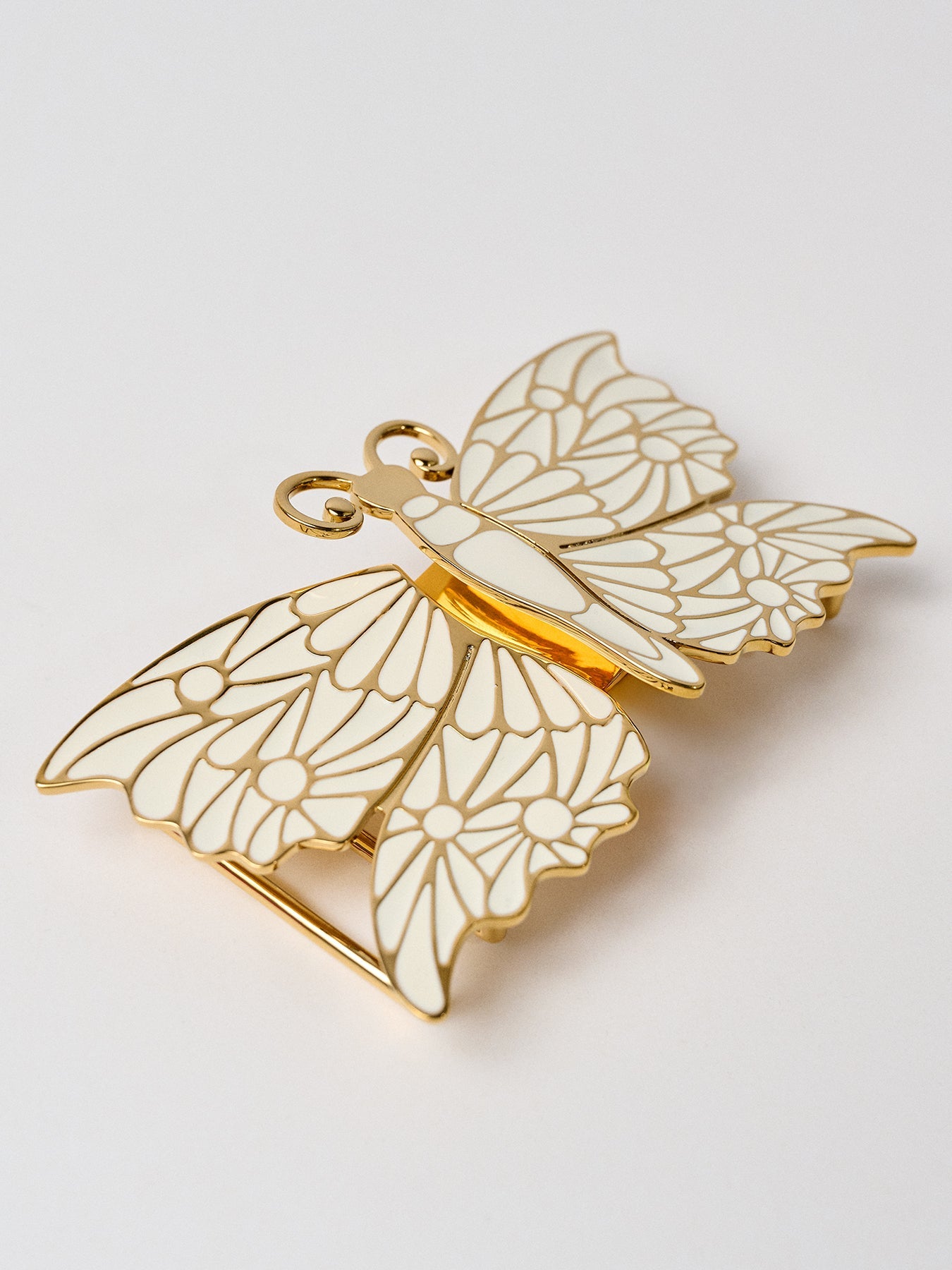 BUTTERFLY Belt Buckle with Barcelona Blue Belt Strap - Lesley Evers - Accessories - accessory - belt