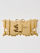 BUTTERFLY Belt Buckle with Barcelona Blue Belt Strap - Lesley Evers - Accessories - accessory - belt