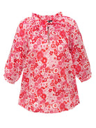 CAMILLE top Flower Patch Pink - Lesley Evers - camille - new - Shop