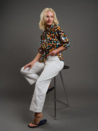 CAMILLE top Speckles - Lesley Evers - camille - new - Shop