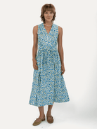 CANDACE dress Echinacea Blue - Lesley Evers-candace-dress-new