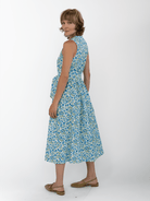 CANDACE dress Echinacea Blue - Lesley Evers-candace-dress-new