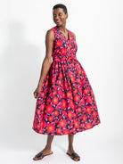 CANDACE dress Garden Wall Pink - Lesley Evers - dress - 