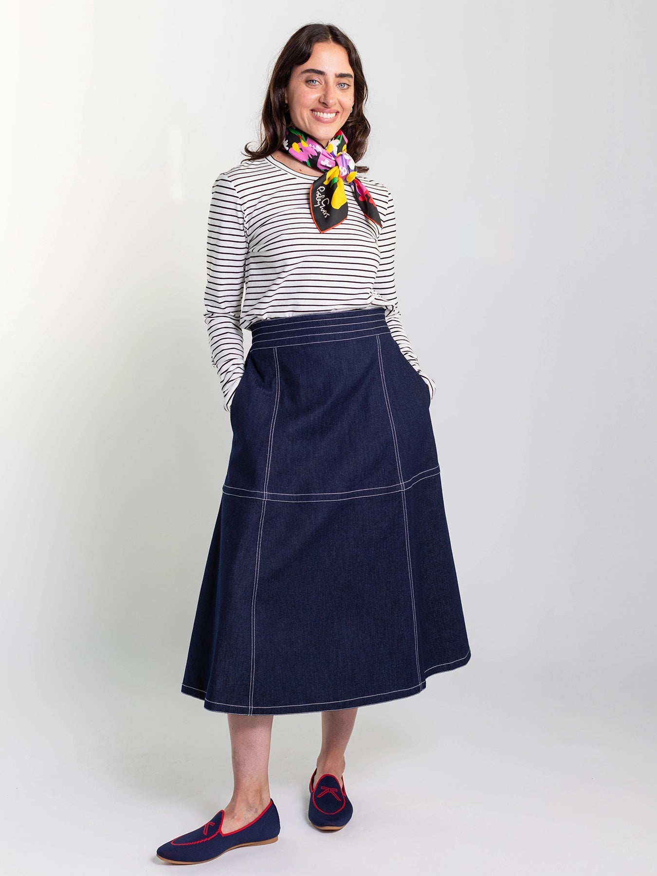 CARMEN skirt Denim - Lesley Evers - Dress - new - Shop