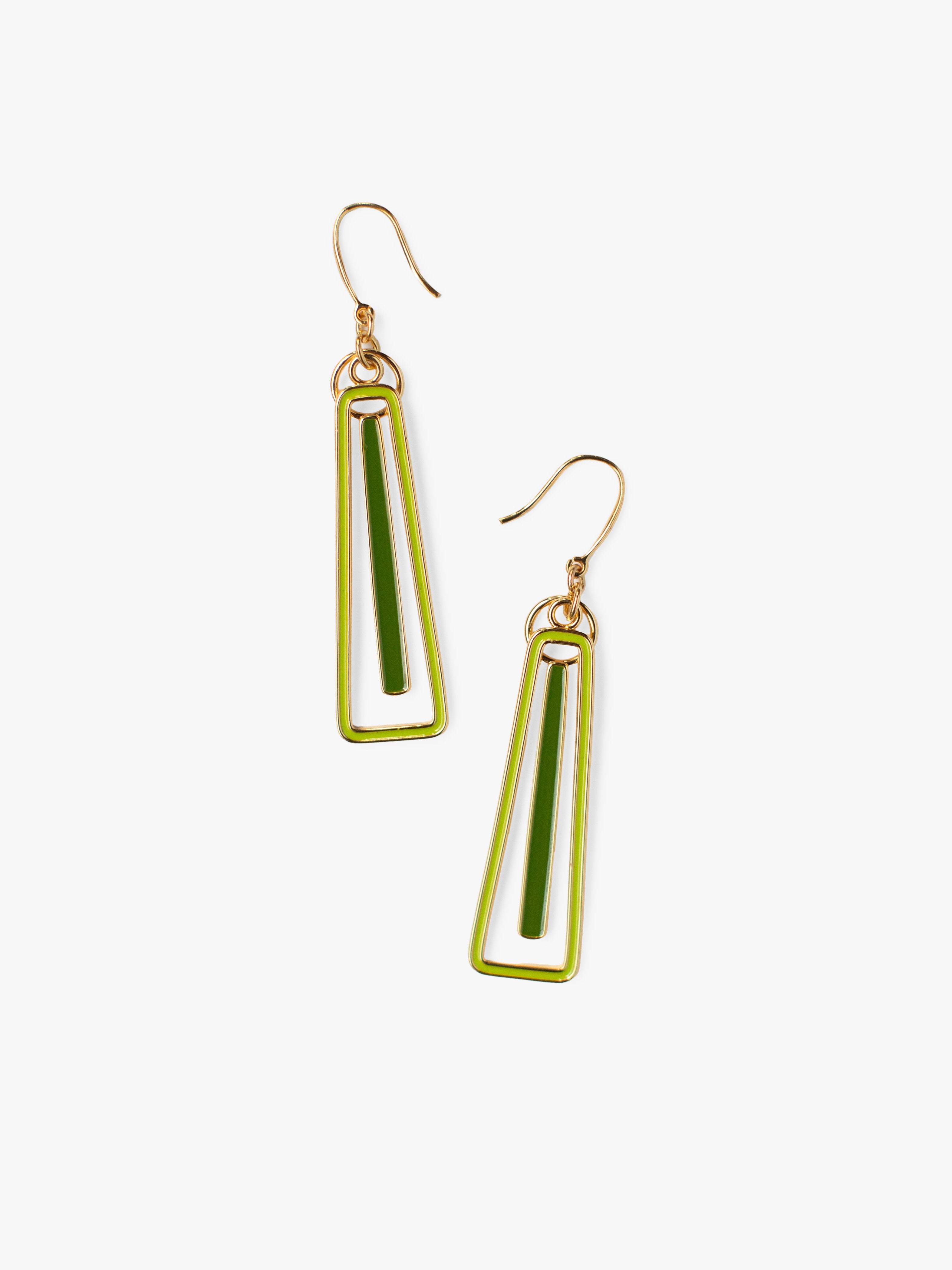 Cascade Earrings Moss - Lesley Evers - Accessories - accessory - pebble