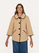 CASSIDY coat Camel - Lesley Evers-coat-Shop-Shop/All Products