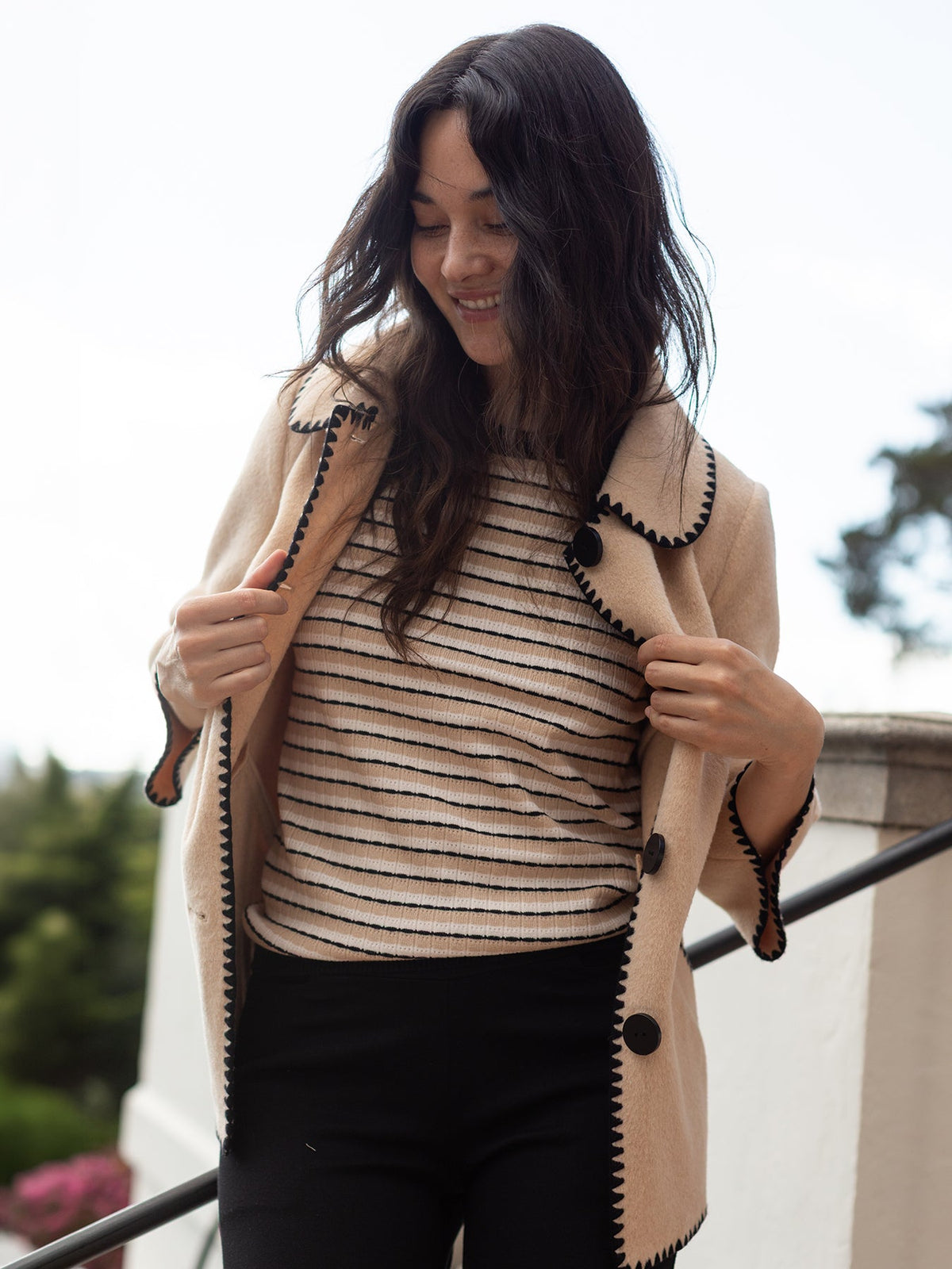CASSIDY coat Camel - Lesley Evers-coat-Shop-Shop/All Products