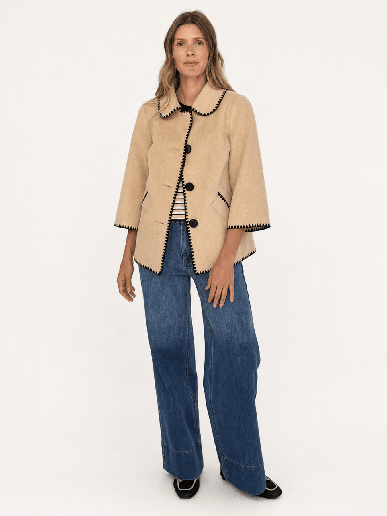 CASSIDY coat Camel - Lesley Evers-coat-Shop-Shop/All Products