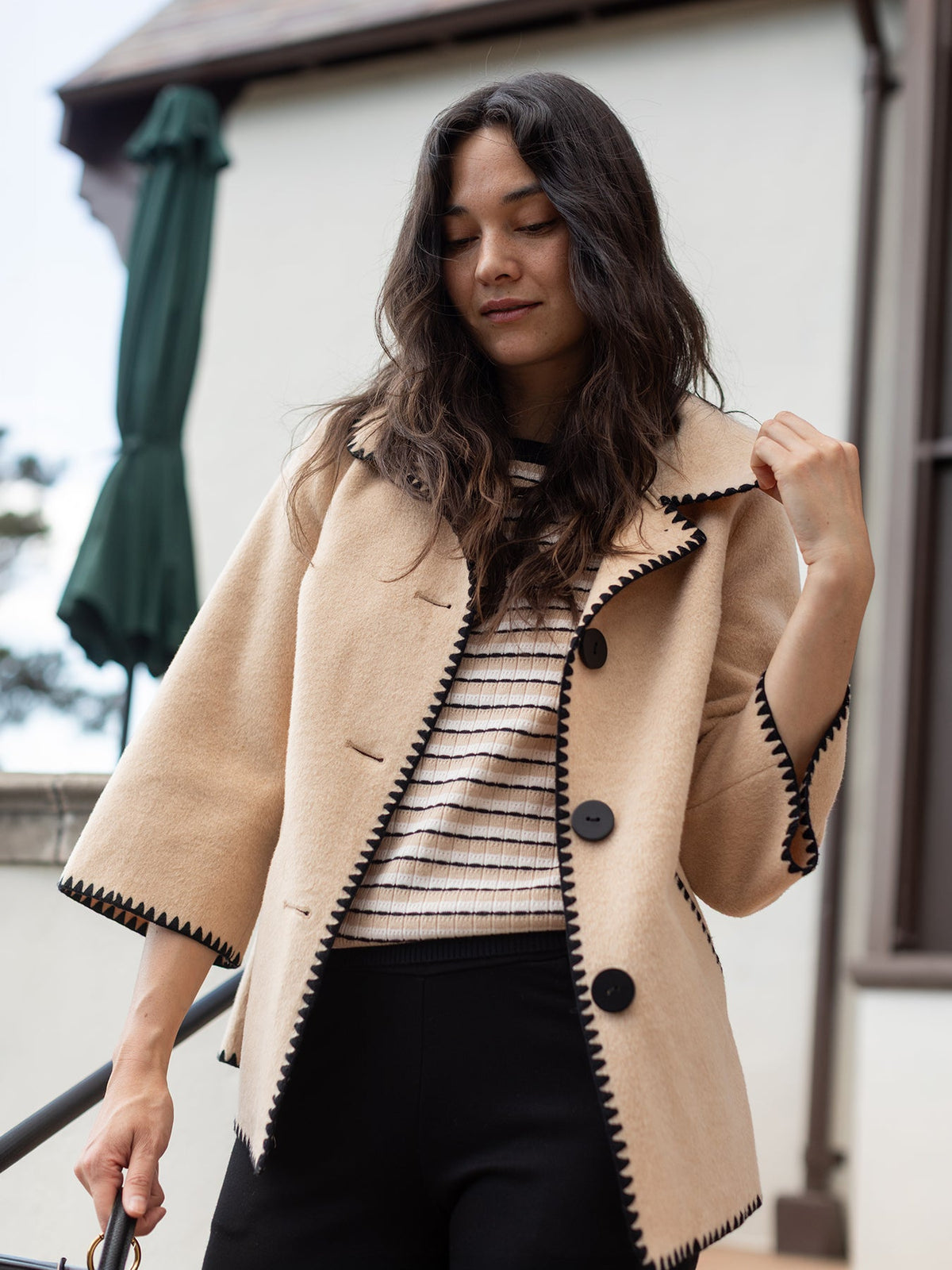 CASSIDY coat Camel - Lesley Evers-coat-Shop-Shop/All Products