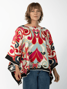 CELESTE silk top Vitalia - Lesley Evers-celeste-chic silk-pinwheel