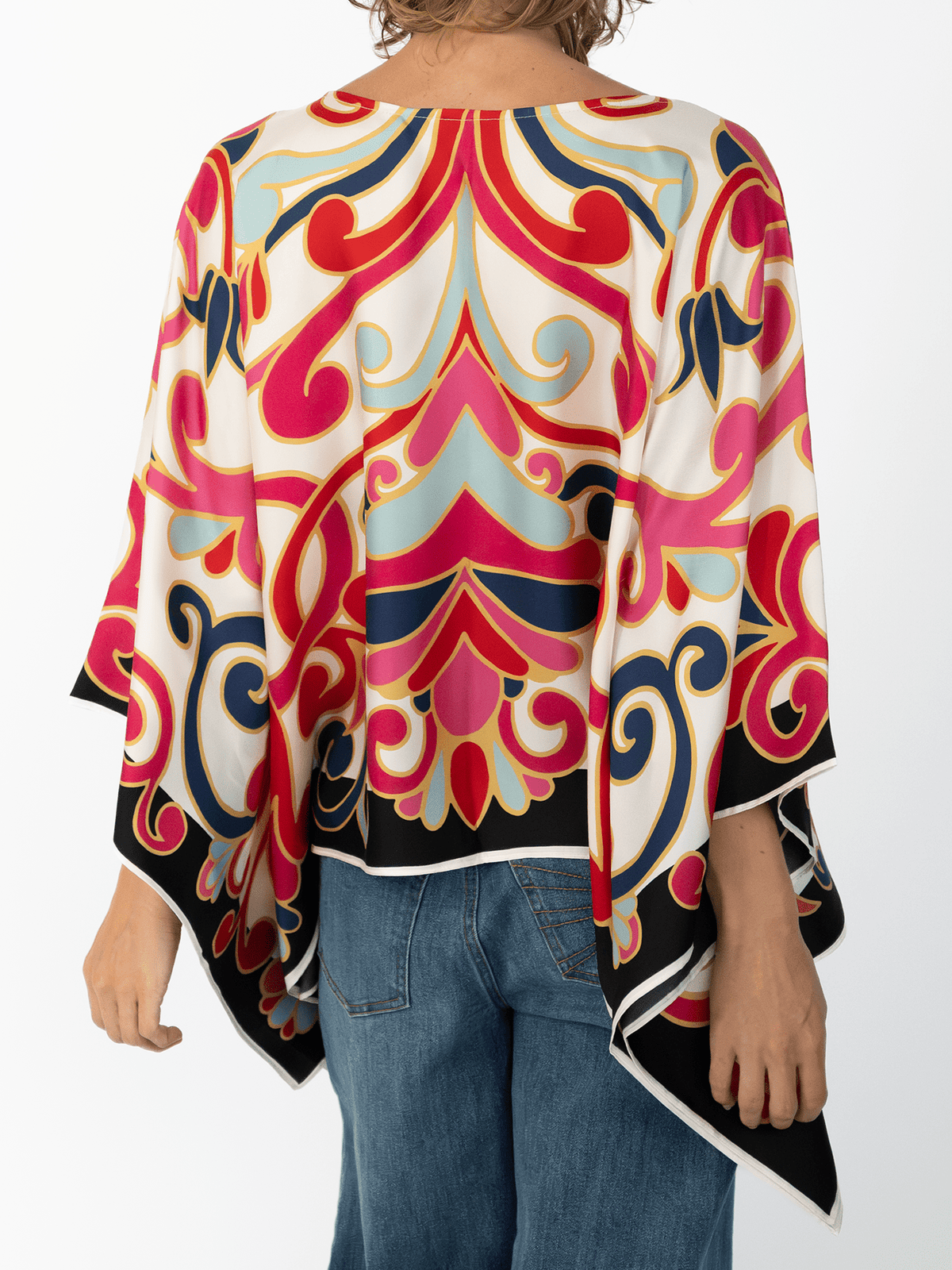 CELESTE silk top Vitalia - Lesley Evers-celeste-chic silk-pinwheel