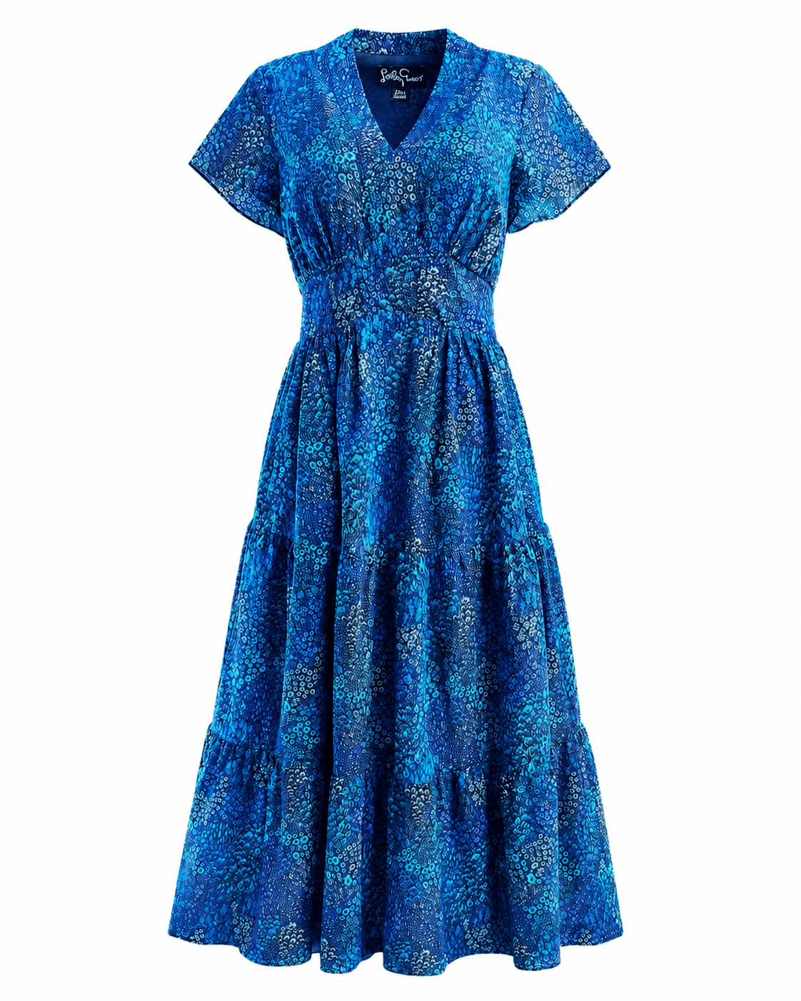 CHELSEA dress May Flowers Blue - Lesley Evers - Dress - new - New Arrivals