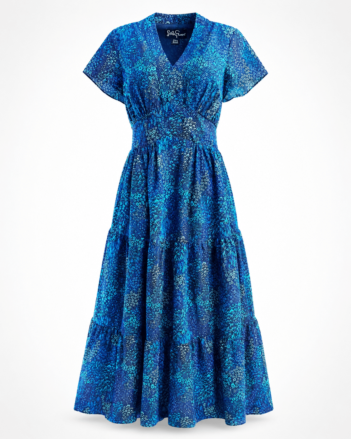 CHELSEA dress May Flowers Blue  Lesley Evers