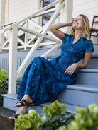 CHELSEA dress May Flowers Blue - Lesley Evers - Dress - new - New Arrivals