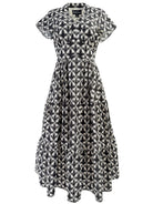 CHELSEA dress Valencia Black and Ivory - Lesley Evers - cotton dress - Dress - new