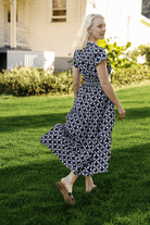 CHELSEA dress Valencia Black and Ivory - Lesley Evers - cotton dress - Dress - new