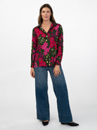 CHRISTINA blouse Serenade Magenta - Lesley Evers-Shop-Shop/All Products-Shop/New Arrivals