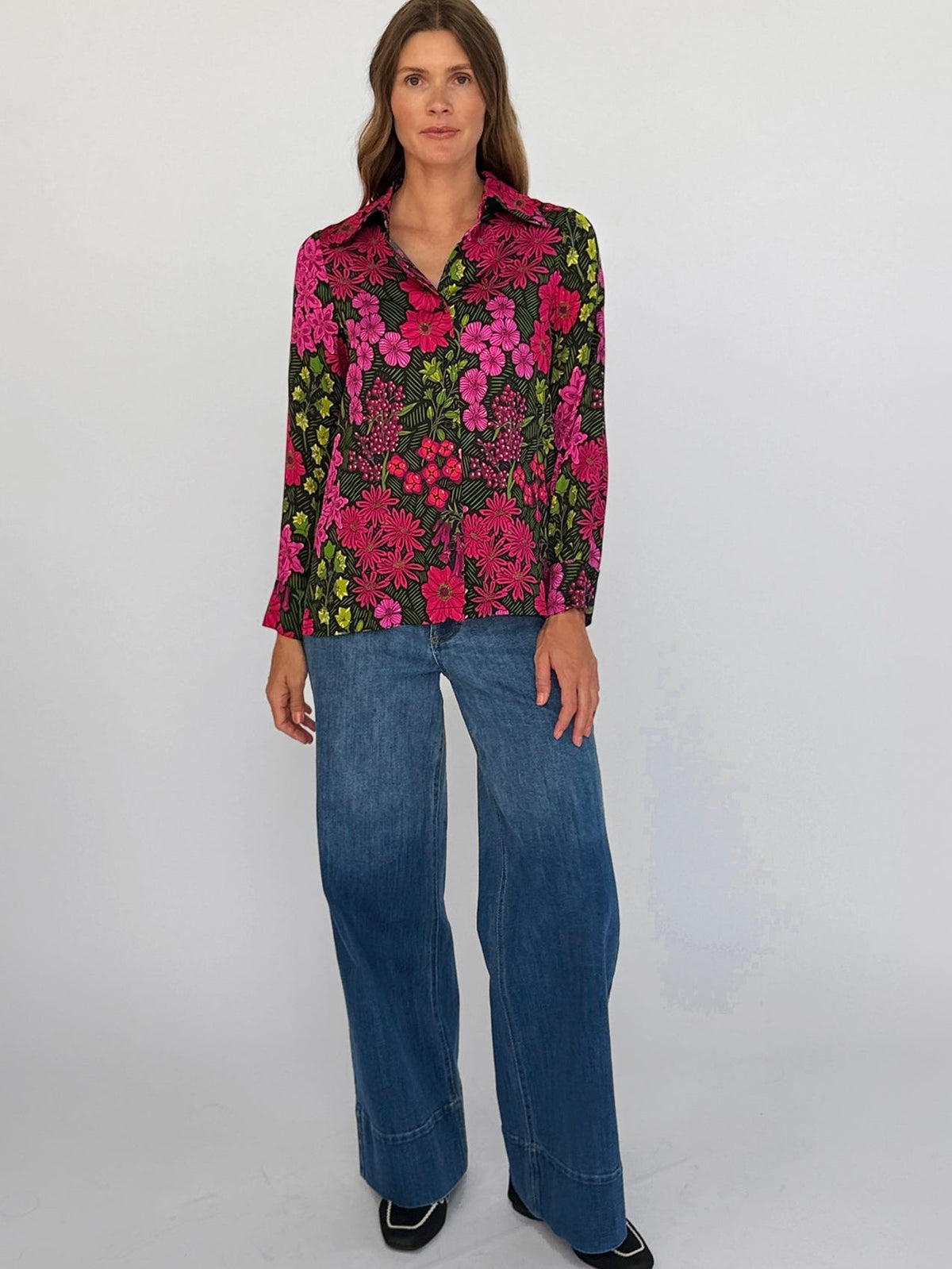 CHRISTINA blouse Serenade Magenta - Lesley Evers-Shop-Shop/All Products-Shop/New Arrivals