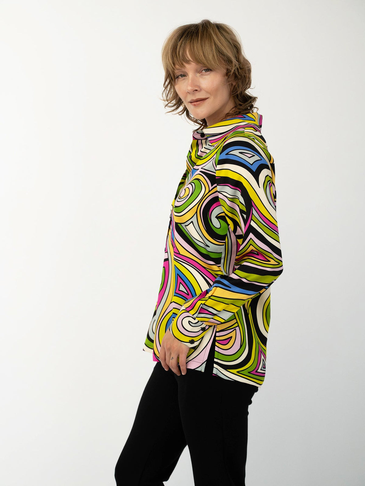CHRISTINA blouse Swirl - Lesley Evers-Shop-Shop/All Products-Shop/New Arrivals