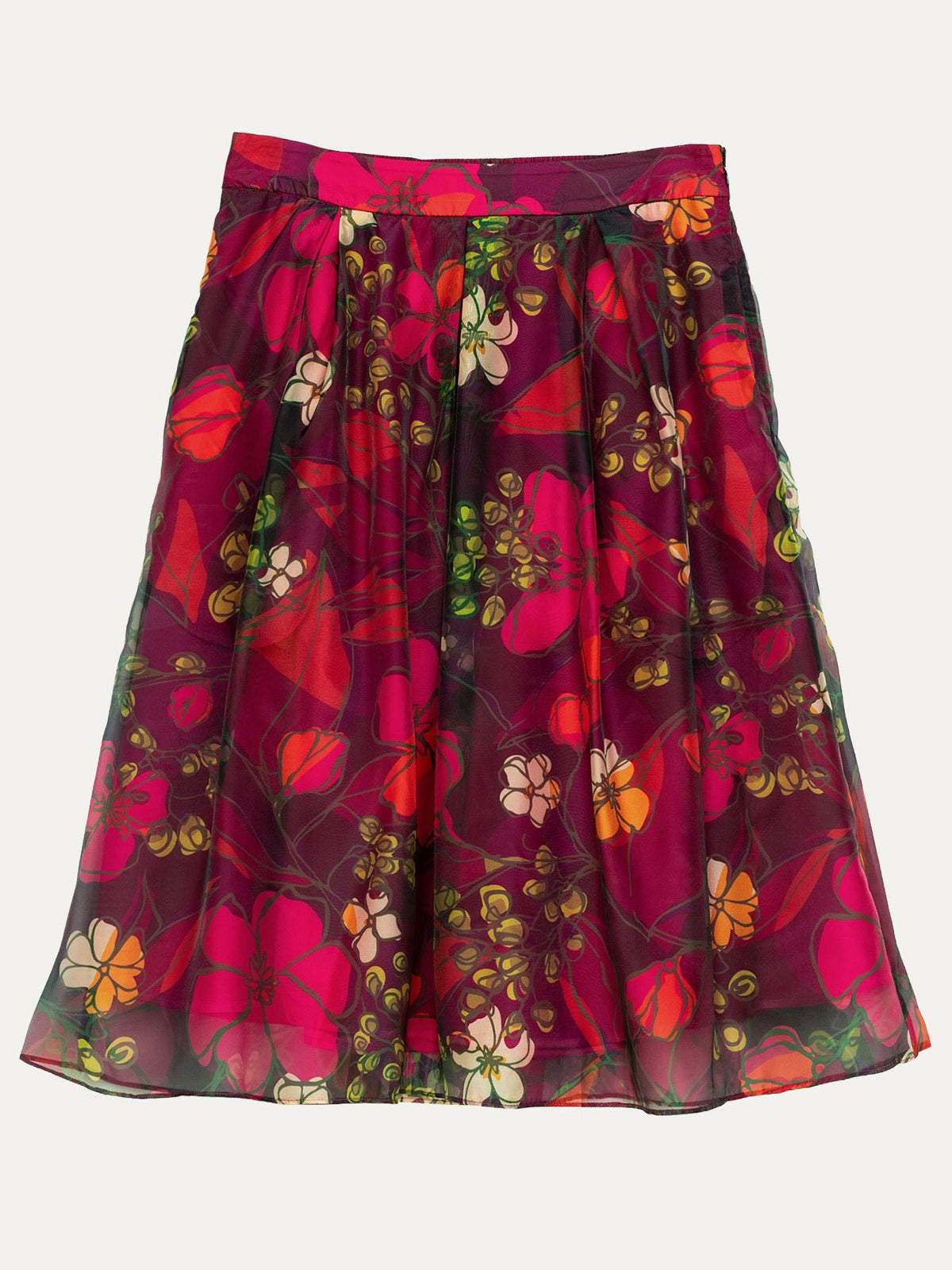 CLAIRE skirt Plum Blossom - Lesley Evers-sale-service_blocked-