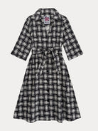 CLEMENTINE shirtdress Basketweave - Lesley Evers-A-line-Clementine-Dress