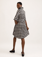 CLEMENTINE shirtdress Basketweave - Lesley Evers-A-line-Clementine-Dress