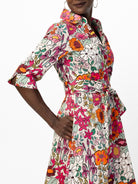 CLEMENTINE shirtdress Whimsy Pink - Lesley Evers-A-line-Clementine-Dress