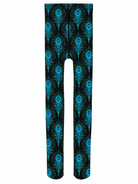 COCO tights Peacock Feather - Lesley Evers-coco-colorful-Colorful patterned tights