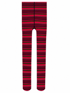 COCO tights Red Stripe - Lesley Evers-coco-colorful-Colorful patterned tights