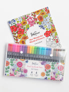 COLORING BOOK Our Wonderful World of Flowers - Lesley Evers - adult coloring book - coloring - coloring book