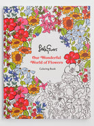 COLORING BOOK Our Wonderful World of Flowers - Lesley Evers - adult coloring book - coloring - coloring book