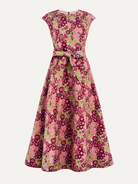CORDELIA dress Daffodils Pink - Lesley Evers-Cordelia-Dress-gown