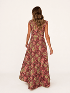 CORDELIA dress Daffodils Pink - Lesley Evers-Cordelia-Dress-gown