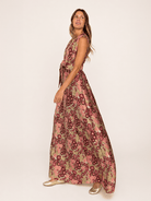 CORDELIA dress Daffodils Pink - Lesley Evers-Cordelia-Dress-gown