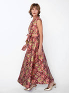 CORDELIA dress Daffodils Pink - Lesley Evers-Cordelia-Dress-gown