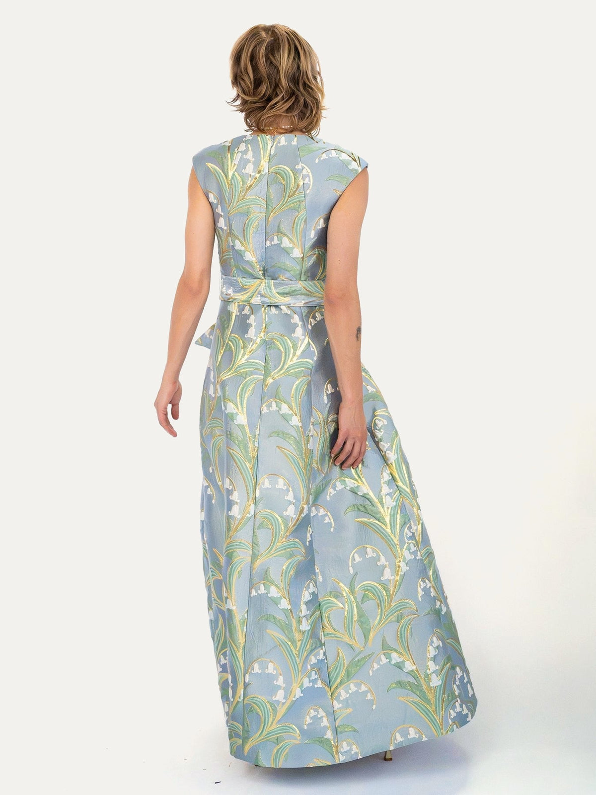 CORDELIA dress Lily of the Valley - Lesley Evers-Cordelia-Dress-gown